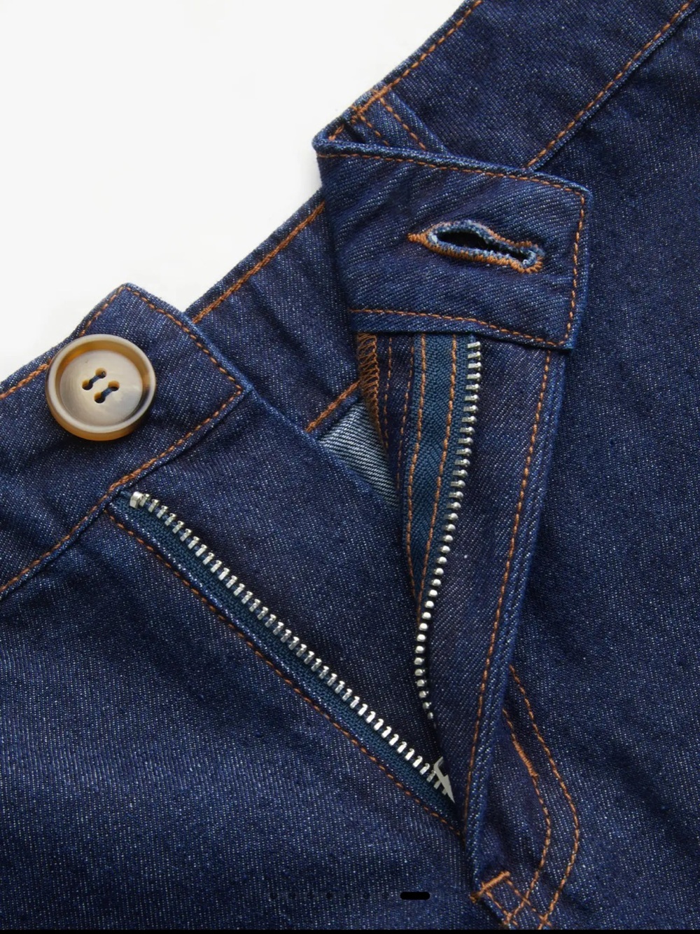 DENIM MID RISE MICRO SHORTS - Picture 3 of 7